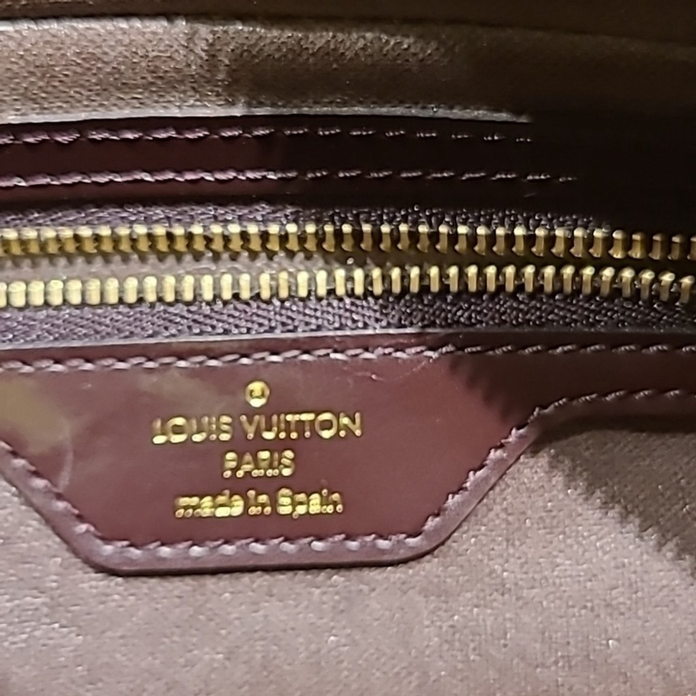 Louis Vuitton Tiaga Palana toiletry bag brown to green ombre color - Picture 16 of 16